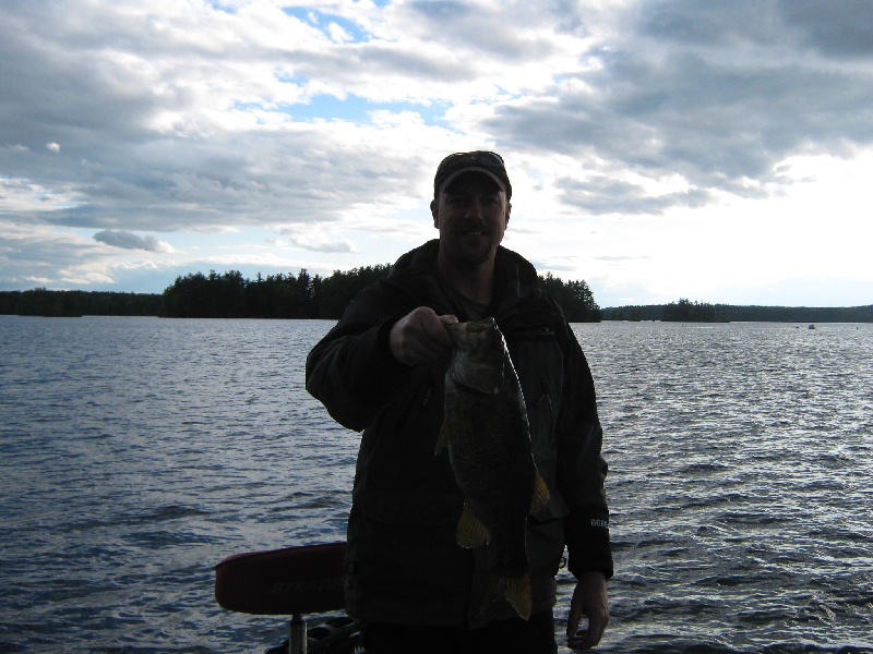 nice smallie near Gardiner