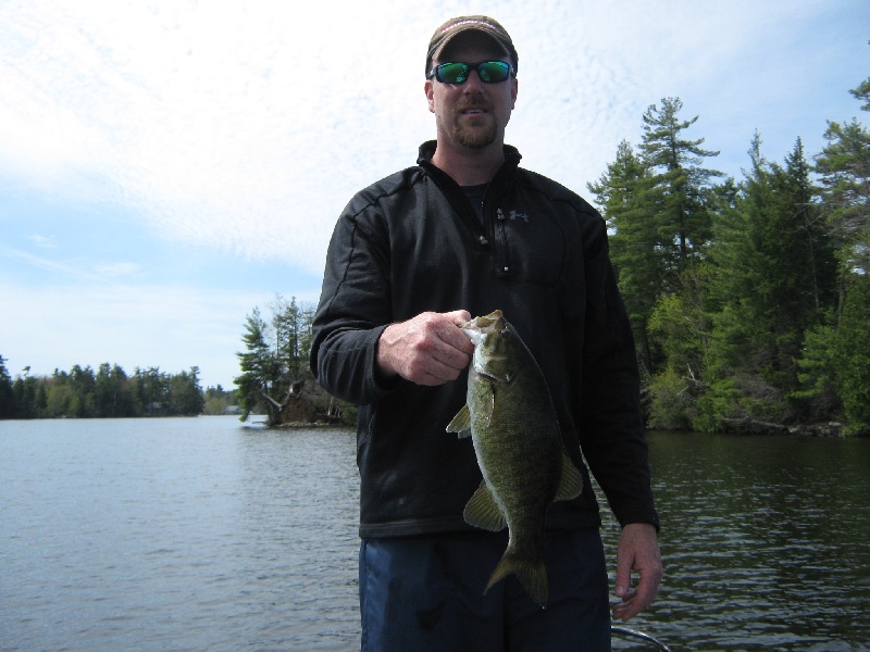 smallie near Livermore Falls