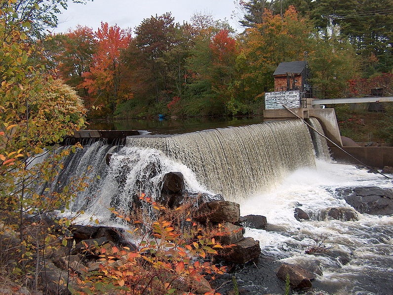 branch river near Lebanon